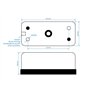 AUTOLIGHT 24 - Lot de 2 feux de position latéraux et d’encombrement rouge/blanc - Feu de marquage latéral avec ampoules pour cam