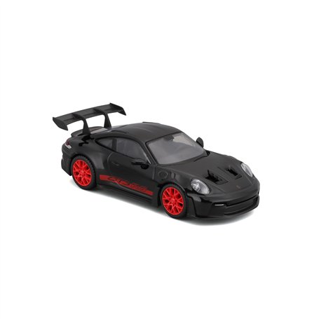 Bburago - 1/43 Race Collection Crystal - Porsche 911 GT3 RS Voiture de Course avec Support à l’échelle 1/43ème - Support de prés