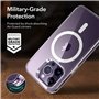 ESR Coque pour iPhone 14 Pro, Compatible avec MagSafe, Hybrid Magnétique Case pour iPhone 14 Pro avec HaloLock, Protection Antic