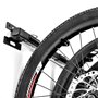 Râtelier de vélo pliable pour montage mural - Support de vélo pour 5 vélos - Système de support réglable pour la maison et le ga