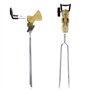 OTOTEC 2X Réglable Détachable Support de Pêche en Métal Stand Stents Supports de Tige Poteau Accessoire Équipement de Terrain