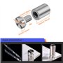 OTOTEC 24pcs Entretoise Boulons Support Mural en Acier Inoxydable Verre Magasin Signe Supports Vis Annoncer Clous de Fixation
