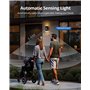 Combuh IP65 Applique Mural Luminaire Exterieur avec Detecteur de Mouvement 12W Moderne Lampe Murale Blanc Chaud 3000K Eclairage 