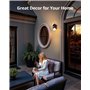 Combuh IP65 Applique Mural Luminaire Exterieur avec Detecteur de Mouvement 12W Moderne Lampe Murale Blanc Chaud 3000K Eclairage 