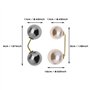 12pcs Fausse Perle Broche Broche Anti-Exposition Décolleté Goupille de Sécurité Clip pour Châle Cardigan Chandail Écharpe Chapea