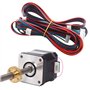 OTOTEC 5pcs Câble de Connexion de Moteur Fil de Connexion de Moteur Pas à Pas Câble de Connexion à Double Extrémité à 4 Broches 