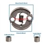 OTOTEC Kit d'embrayage avec Ressort de Tension 41491602000 Compatible avec Stihl Débroussailleuses FS89 FS91 FS94 FS111 FS131 KM