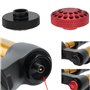 OTOTEC 2 Ensembles de Couvercles de Suspension de Capuchon de Fourche Avant de Vélo Couvercle de Valve d'air de Fourche de Vélo 