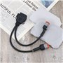 OTOTEC Câble Adaptateur de Diagnostic de Moto OBD2 16 Broches vers 4 Broches + 6 Broches Câble Convertisseur Câble Adaptateur de