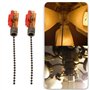 OTOTEC Lot de 4 Interrupteurs de Ventilateur de Plafond à 3 Vitesses 4 Fils Commande à Chaîne de Traction 250 V/3 A 125 V/6 A po