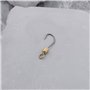 OTOTEC Lot de 50 Hameçons de Pêche à Ardillon Pivotants à 360° pour La Pêche en Eau Douce Et Salée Tailles 10# à 22#