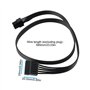 OTOTEC Câble Modulaire 6 Broches vers SATA Compatible avec Corsair Et Compatible avec Seasonic 58,5 Cm