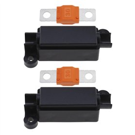 Lot de 2 porte-fusibles Midi et 2 fusibles Midi 30 A pour voitures