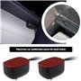 EMSea 2pcs Voiture Goutte d'eau Forme Pâte Type Bouton Interrupteur DC12-24V Off/on Bouton Poussoir pour Néons Diodes Électrolum