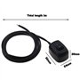 EMSea 2pcs Voiture Goutte d'eau Forme Pâte Type Bouton Interrupteur DC12-24V Off/on Bouton Poussoir pour Néons Diodes Électrolum