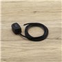 EMSea 2pcs Voiture Goutte d'eau Forme Pâte Type Bouton Interrupteur DC12-24V Off/on Bouton Poussoir pour Néons Diodes Électrolum