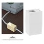 EMSea 2pcs RJ11 6P4C Connecteur Femelle à Femelle RJ11 6P4C Coupleur Inline BT Câble de Ligne Téléphonique Adaptateur Accessoire