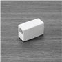 EMSea 2pcs RJ11 6P4C Connecteur Femelle à Femelle RJ11 6P4C Coupleur Inline BT Câble de Ligne Téléphonique Adaptateur Accessoire
