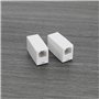 EMSea 2pcs RJ11 6P4C Connecteur Femelle à Femelle RJ11 6P4C Coupleur Inline BT Câble de Ligne Téléphonique Adaptateur Accessoire
