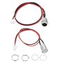 EMSea Connecteur de Port de Charge en Ligne à 3 Broches et 2 Fils Port de Charge pour Hoverboard Prise de Scooter Électrique Cha