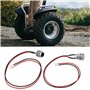 EMSea Connecteur de Port de Charge en Ligne à 3 Broches et 2 Fils Port de Charge pour Hoverboard Prise de Scooter Électrique Cha