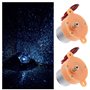 EMSea 2Pcs Petit Moteur de Réduction 3rpm Moteur à Engrenages à Vitesse Lente 3-12V DC Moteur à Engrenages à Vitesse Lente à Fai