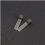 YINETTECH 10pcs MCP1700-3302E / TO-92 Régulateur de Tension Linéaire LDO 3 Bornes 250mA Tension de Sortie Fixe Nom. 3.3V Travers