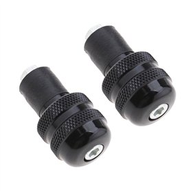 YINETTECH 1 Paire d'embouts de Poignée Bouchons Coulissants pour Guidon de Moto 7/8 Pouces 22mm Anti-Vibration en Alliage d'alum