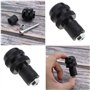 YINETTECH 1 Paire d'embouts de Poignée Bouchons Coulissants pour Guidon de Moto 7/8 Pouces 22mm Anti-Vibration en Alliage d'alum