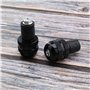 YINETTECH 1 Paire d'embouts de Poignée Bouchons Coulissants pour Guidon de Moto 7/8 Pouces 22mm Anti-Vibration en Alliage d'alum