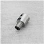YINETTECH 1 tige de raccordement de mandrin 12 mm M14 x 1 en acier inoxydable pour mandrin de tour K01-50/63 K02-50/63
