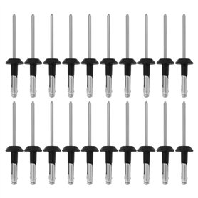 YINETTECH Lot de 20 rivets aveugles universels pour voiture - Revêtement de pare-chocs - Rivet 979878 - Compatible avec Volvo 85