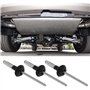 YINETTECH Lot de 20 rivets aveugles universels pour voiture - Revêtement de pare-chocs - Rivet 979878 - Compatible avec Volvo 85