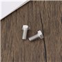 YINETTECH Lot de 5 boulons hexagonaux pour débroussailleuse M8 x 1,25 - Filetage gauche - Longueur : 16 mm - Filetage inversé he