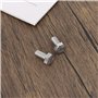 YINETTECH Lot de 5 boulons hexagonaux pour débroussailleuse M8 x 1,25 - Filetage gauche - Longueur : 16 mm - Filetage inversé he