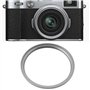 YINETTECH 1 bague de décoration d'objectif d'appareil photo en alliage d'aluminium compatible avec Fuji X100V X100VI X100F X100T