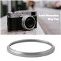 YINETTECH 1 bague de décoration d'objectif d'appareil photo en alliage d'aluminium compatible avec Fuji X100V X100VI X100F X100T