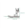 YINETTECH Lot de 2 Pieds Presseurs pour Machine à Coudre à Tige Haute P351 - Pied Presseur pour Machine à Coudre Industrielle - 