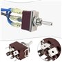 YINETTECH 2pcs Interrupteurs à Bascule à 6 Broches 250 VCA 15 A - 125 VCA 20 A Bipolaire à Double Sens 2 Positions à Verrouillag