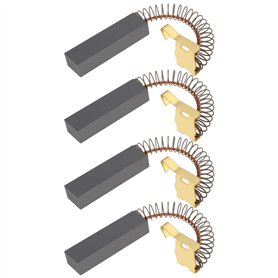 YINETTECH Lot de 4 balais de charbon moteur avec connecteur en cuivre 6