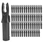 Ocnvlia Lot de 60 flèches de tir à l'arc ID 6