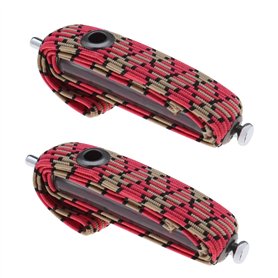 VGOL Lot de 2 capodastres élastiques réglables pour guitare folk