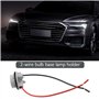 VGOL Lot de 4 Douilles d'ampoule LED 1156 BA15S - Adaptateur de Support de Lampe - Connecteur de câblage pré-câblé pour Voiture,