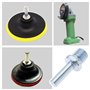 VGOL Lot de 2 adaptateurs de forage M14 filetés sur tige ronde 8 mm - Pour perceuses - Accessoires de rechange - Longueur : 45 m