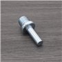 VGOL Lot de 2 adaptateurs de forage M14 filetés sur tige ronde 8 mm - Pour perceuses - Accessoires de rechange - Longueur : 45 m