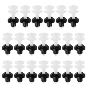 VGOL 20pcs Clips de Garniture Pilier Intérieur de Voiture 91561SJD003 Compatible avec CR-V Civic FR-V Attaches en Plastique Clip