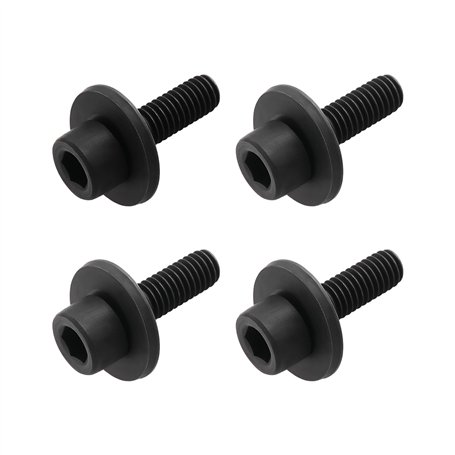 VGOL 4x Boulons Hexagonaux à Filetage Gauche M6 pour Lame de Scie Circulaire Pièce de Rechange 266133-3 10541200 Compatible avec