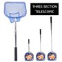 Lrtzizy Filet télescopique portable pour balle de tennis de table, outil d'entraînement pour balle de tennis de table