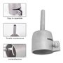 Bruafsir Buses de soudage à 4 vitesses pour vinyle PVC plastique souffleur d'air chaud buse de vitesse triangulaire 5 mm Tête de
