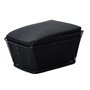 Micvtve ArrièRe Panier de Grande Capacité Porte-Bagages ArrièRe pour Monter Le MéTallique Panier de Rangement pour avec Couvercl